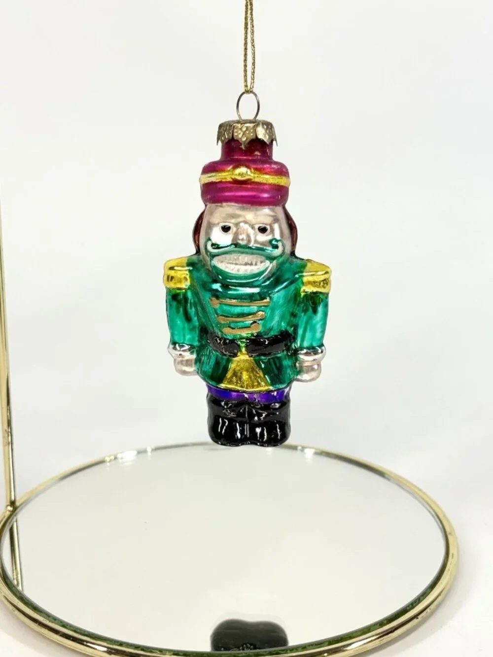 2004 Thomas Pacconi The Nutcracker Hand Blown Glass Christmas Ornament 3”